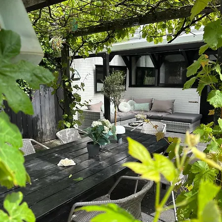 Lichtdurchflutetes Traumhaus 400 Meter Zum Strandaufgang, Uneinsehbarer Garten Mit Terrassenüberdachung, Hundefreundlich Ferienhaus Sint Maartensvlotbrug