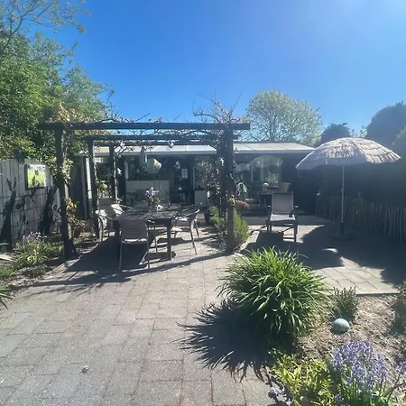 Feriehus Lichtdurchflutetes Traumhaus Nr 143 Mit Wintergarten, Strandnah Uneinsehbarer Garten Hundefreundlich Sint Maartensvlotbrug